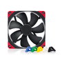 Noctua NF-A14 PWM chromax.black.swap Ventilador de 14 cm Negro
