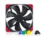 Noctua NF-A14 PWM chromax.black.swap Ventilador de 14 cm Negro