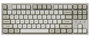 Keychron C1PX Klawiatura mechaniczna gamingowa przewodowa Super Brown podświetlana RGB biało-szara