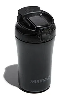 Muitomas Taza térmica WBOTTLETH350BK de 350 ml Negro