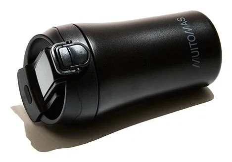 Muitomas Taza térmica WBOTTLETH350BK de 350 ml Negro