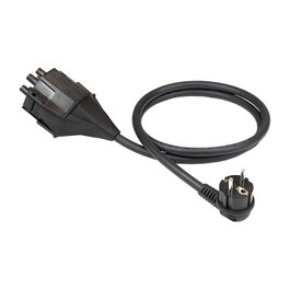 NRGkick Enchufe Tipo E+F 13A Schwarz 1,30 Meter para NRGkick Ladeeinheit 20001005