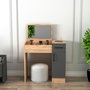Hanah Home Tocador Atlantic Pine, Anthracite 77x108.8x37.3 cm