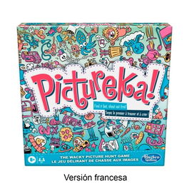 Hasbro Games Pictureka Classic F2564 Juego de Mesa en Francés para Toda la Familia +6 años