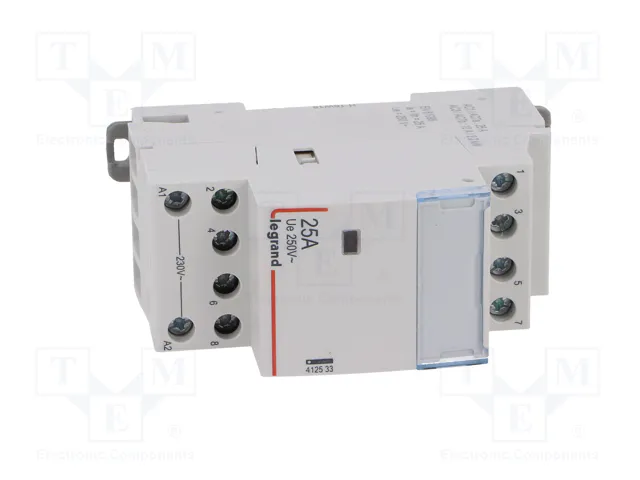 LEGRAND Contactor SM400 4-polar 25A 230VAC LEGRAND Contactor SM400 4-polar 25A 230VAC