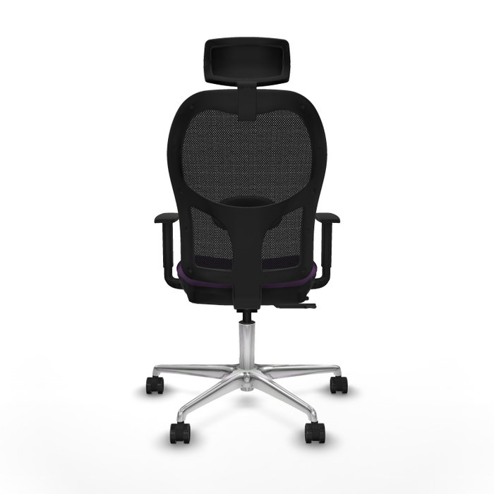 PIQUERAS Y CRESPO Silla de oficina Jorquera Morado/Negro