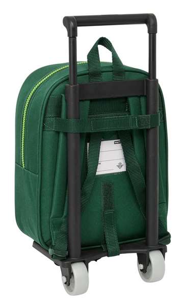 Safta Mochila 232+carro 805 Resistente Agua Real Betis Balompie 22x27x10 cm