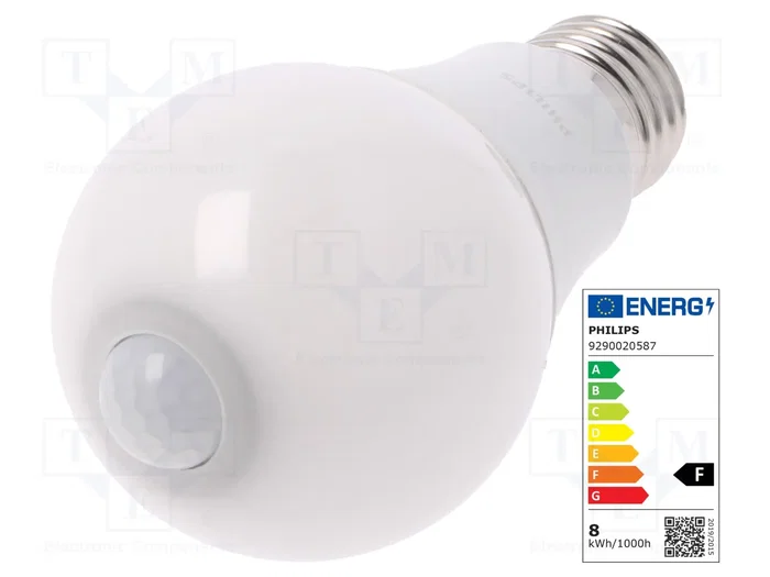 PHILIPS Lámpara LED E27 Blanco Cálido 8W 806lm PHILIPS Lámpara LED E27 Blanco Cálido 8W 806lm