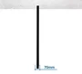B-tech BT8325 Soporte de Piso Negro para 55 pulgadas