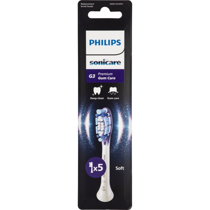 Philips HX9055/87 Sonicare G3 Premium Gum Care Pack de 5 Philips HX9055/87 Sonicare G3 Premium Gum Care Pack de 5