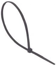 Celo Bridas de Nylon Negro 150 x 7,6 mm, 100 uds