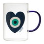 Home Deco Factory Taza de Vidrio Luxor 300 ml