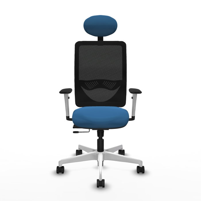 PIQUERAS Y CRESPO Silla de oficina Zulema Azul claro y Negro PIQUERAS Y CRESPO Silla de oficina Zulema Azul claro y Negro