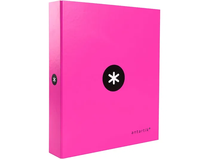 Antartik Carpeta 4 Anillas 40 mm Mixtas Antartik A4 Forrada Color Rosa Antartik Carpeta 4 Anillas 40 mm Mixtas Antartik A4 Forrada Color Rosa