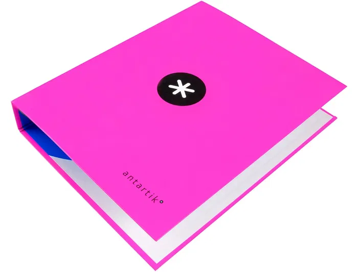 Antartik Carpeta 4 Anillas 40 mm Mixtas Antartik A4 Forrada Color Rosa Antartik Carpeta 4 Anillas 40 mm Mixtas Antartik A4 Forrada Color Rosa