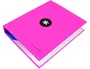 Antartik Carpeta 4 Anillas 40 mm Mixtas Antartik A4 Forrada Color Rosa
