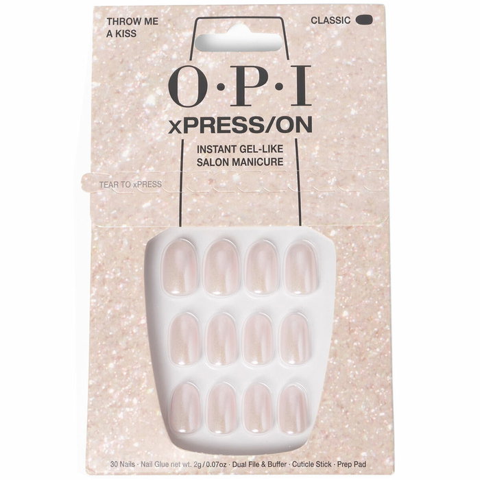 OPI xPRESS/ON Uñas Artificiales Throw Me a Kiss