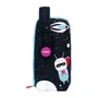 KIT 4 ESTUCHES PORTATODO CON CONTENIDO MILÁN SÚPER HÉROES SPACE NEGRO - GOMA BORRAR - SACAPUNTAS - LÁPIZ - 3 BOLIS - REGLA - 12 LÁPICES COLORES-12ROTU
