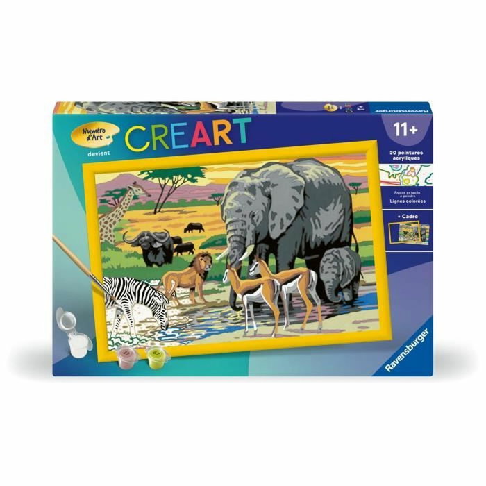 Ravensburger CreArt Kids Savannah 31x21cm Ravensburger CreArt Kids Savannah 31x21cm