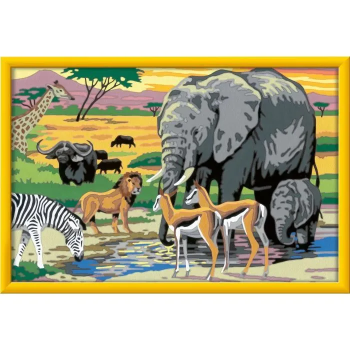 Ravensburger Puzzle RAV00025999 CreArt Kids Savannah 31x21cm