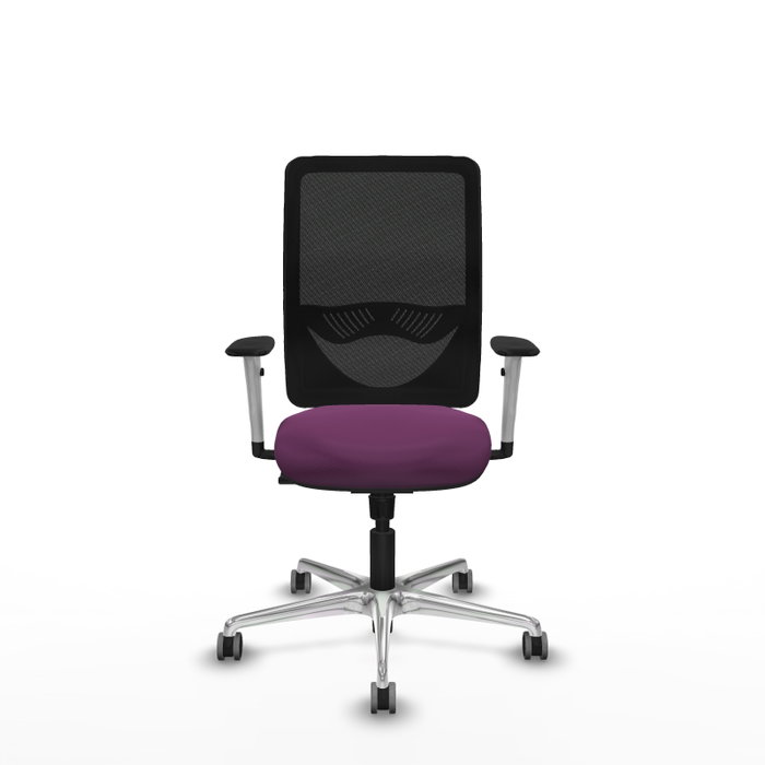 PIQUERAS Y CRESPO Silla de oficina Zulema con Mecanismo Sincro, Morado y Negro PIQUERAS Y CRESPO Silla de oficina Zulema con Mecanismo Sincro, Morado y Negro