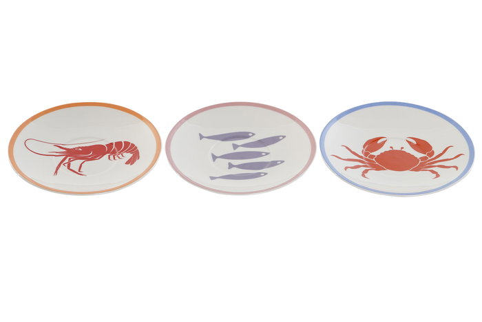 DKD Home Decor Set Tazas Aiguablava Mediterraneo Porcelana 6 Unidades Multicolor 6 x 5 x 8.5 cm DKD Home Decor Set Tazas Aiguablava Mediterraneo Porcelana 6 Unidades Multicolor 6 x 5 x 8.5 cm