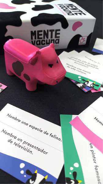 Mercurio Juego Mente Vacuna. Piensa Como El Rebaño! 13x16x4,5 cm