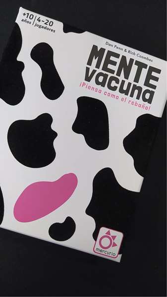 Mercurio Juego Mente Vacuna. Piensa Como El Rebaño! 13x16x4,5 cm