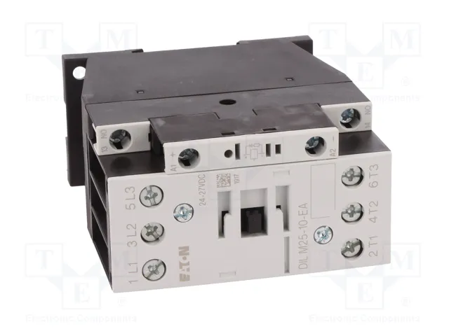 EATON ELECTRIC Contactor DILM25 25A 24VDC 3-polar EATON ELECTRIC Contactor DILM25 25A 24VDC 3-polar