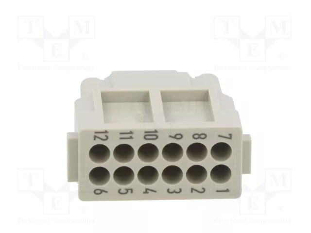 HARTING Módulo Hembra Han-Modular® 12 Pines 10A 250V