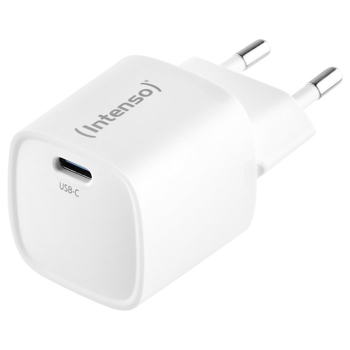 Intenso W30C² GaN Cargador de Pared USB-C 30W Blanco Intenso W30C² GaN Cargador de Pared USB-C 30W Blanco