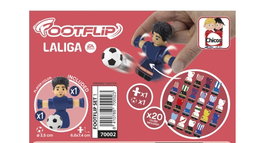 CHICOS Caja Jugador Footflip La Liga Azul Oscuro con Balón