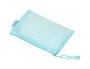 Liderpapel Bolsa Zipper Bag Poliéster Transpirable Multiusos DIN A6 Azul Pastel 110x200x3 mm