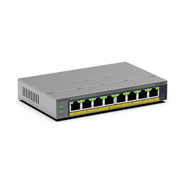 NETGEAR GS108EP Switch Gestionado L2/L3 Gigabit 8 Puertos PoE+ 62W Desktop Metálico