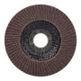 Workpro Disco de Láminas Abrasivo Convexo Tipo 29 Ø125x22.2 mm Grano 60 Óxido de Aluminio para Acero Endurecido y Aleado