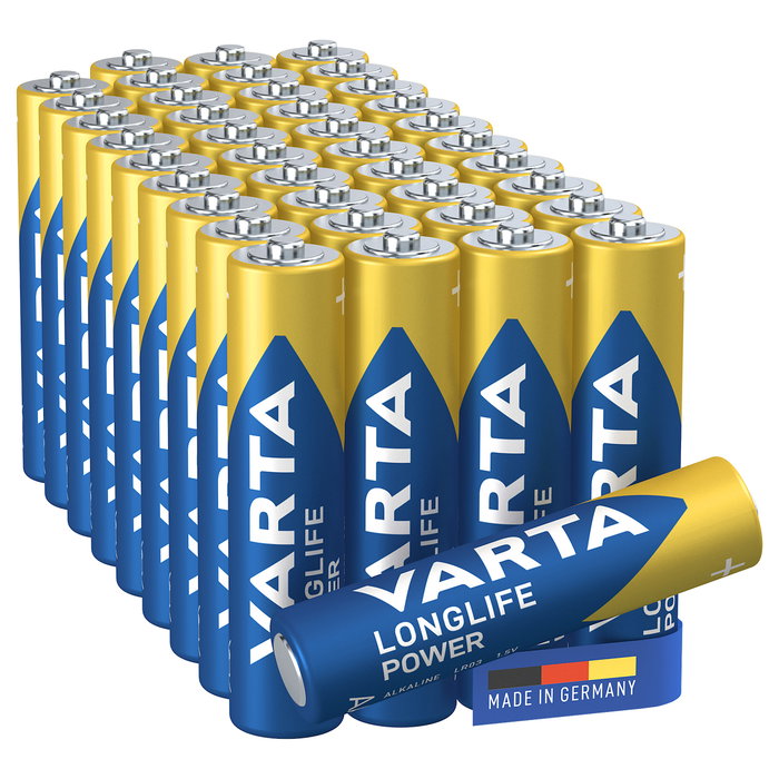 VARTA Batterie AAA (LR03) 1.5V High Energy - 40-Pack