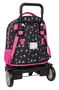 Safta Mochila Kuromi Grande Compacta Extensible con Ruedas 33x45x22 cm
