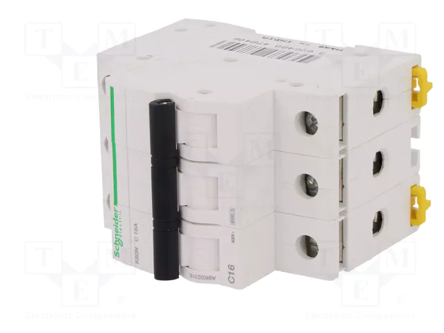 SCHNEIDER ELECTRIC Interruptor magnetotérmico ACTI9 K60N 3P 16A 6kA SCHNEIDER ELECTRIC Interruptor magnetotérmico ACTI9 K60N 3P 16A 6kA