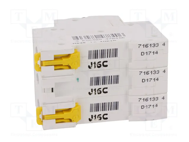 SCHNEIDER ELECTRIC Interruptor magnetotérmico ACTI9 K60N 3P 16A 6kA SCHNEIDER ELECTRIC Interruptor magnetotérmico ACTI9 K60N 3P 16A 6kA