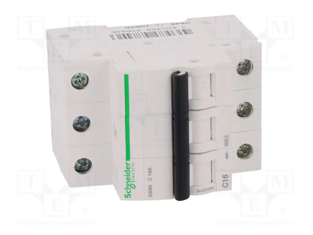SCHNEIDER ELECTRIC Interruptor magnetotérmico ACTI9 K60N 3P 16A 6kA SCHNEIDER ELECTRIC Interruptor magnetotérmico ACTI9 K60N 3P 16A 6kA