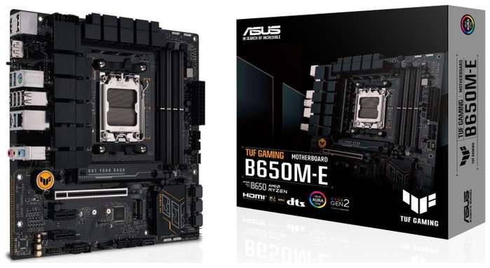 Asus TUF GAMING B650M-E Micro ATX DDR5 AM5 Asus TUF GAMING B650M-E Micro ATX DDR5 AM5