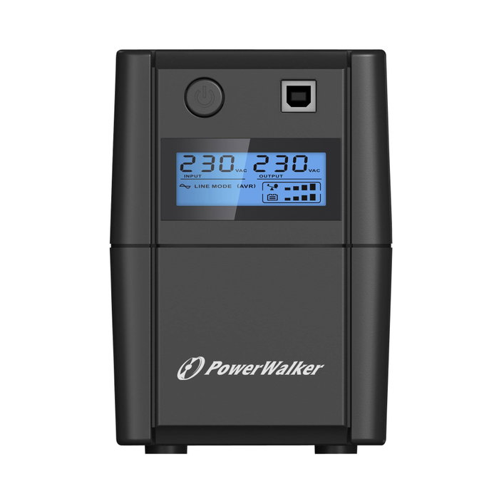 PowerWalker VI 650 SHL IEC 650VA/360W LCD