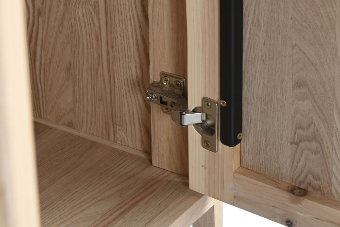 DKD Home Decor Armario Romantico Natural 55 x 180 x 78 cm