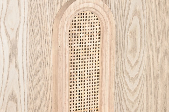 DKD Home Decor Armario Romantico Natural 55 x 180 x 78 cm