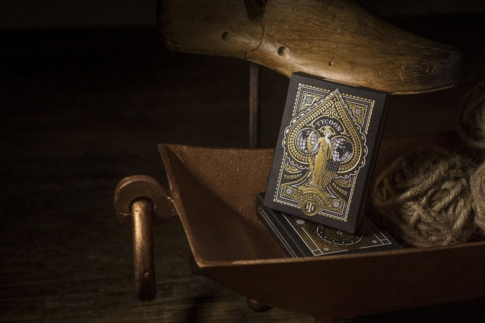 Tycoon Baraja de cartas Black