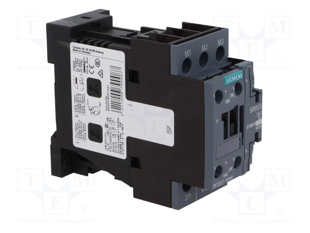 SIEMENS 3RT2027-1BB40 Contactor 3-polar 32A 24VDC