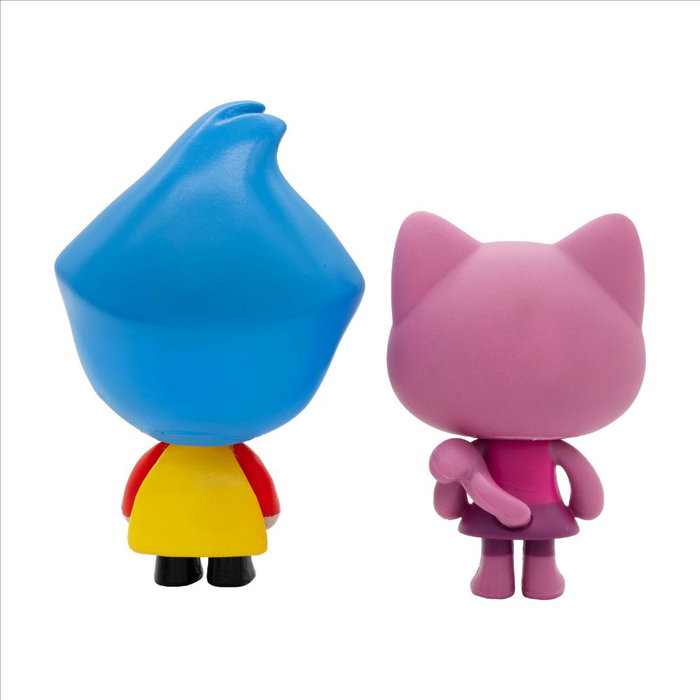 Bandai Pack de 2 Figuras de Plim Plim & Mei Li - Personajes Infantiles