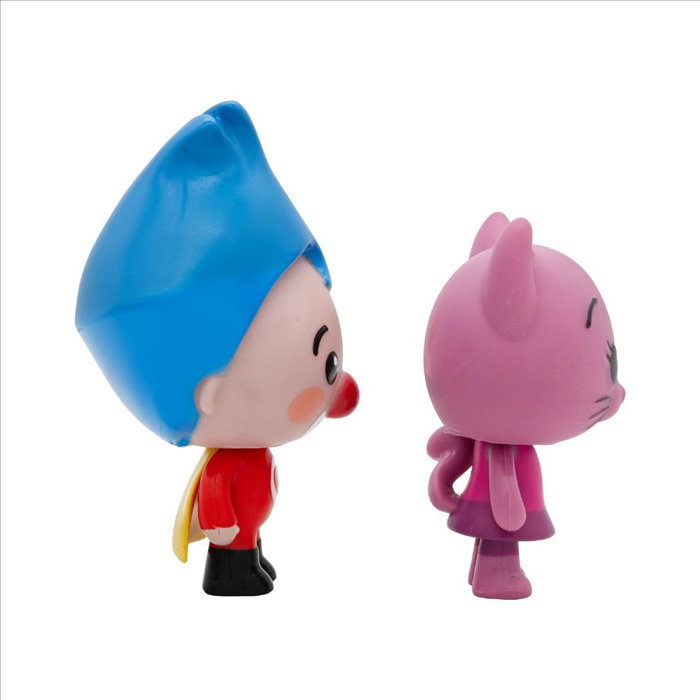 Bandai Pack de 2 Figuras de Plim Plim & Mei Li - Personajes Infantiles