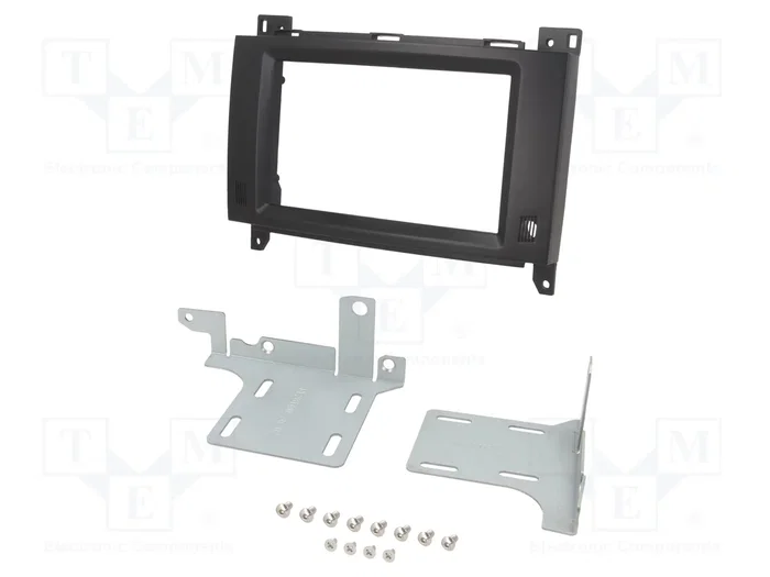 ACV Bastidor de montaje de radio para Mercedes Vito/Viano (W639) 2 DIN, Negro ACV Bastidor de montaje de radio para Mercedes Vito/Viano (W639) 2 DIN, Negro