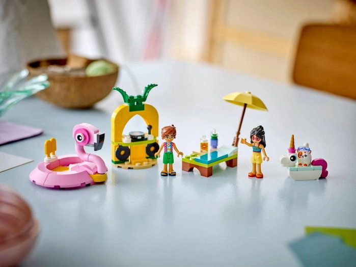 LEGO Friends Fiesta de Piscina con Flamenco y Unicornio 42658 LEGO Friends Fiesta de Piscina con Flamenco y Unicornio 42658